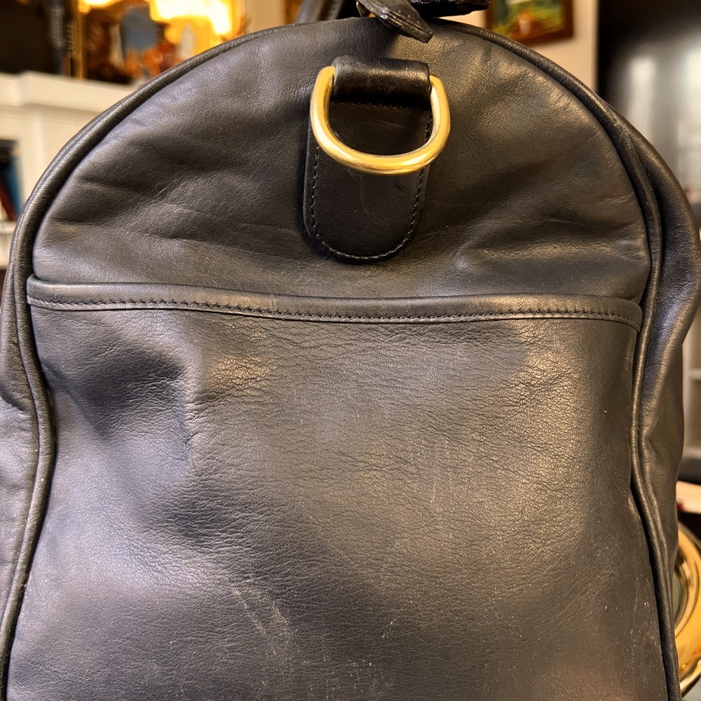 COACH leather carryon! Mint condition! 20” L X 9” W x 11” High - Picture 5 of 11